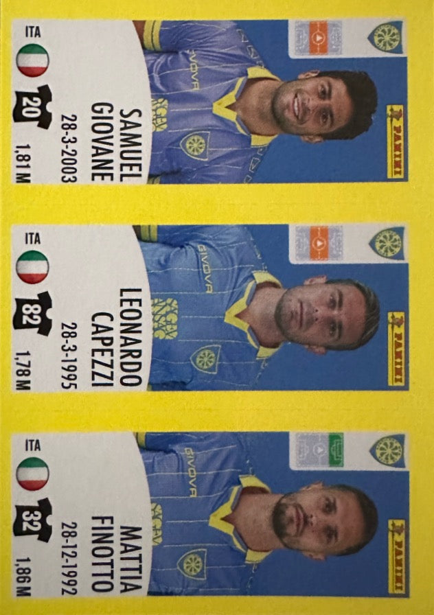 Calciatori Panini 2024/25 mancolista - Scegli figurina da 501 a 600