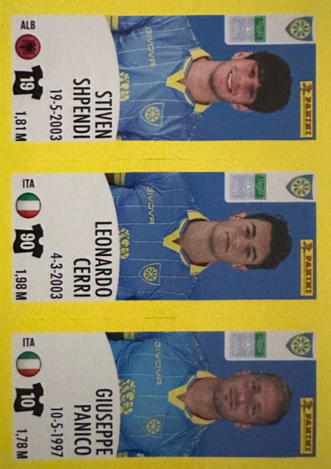 Calciatori Panini 2024/25 mancolista - Scegli figurina da 501 a 600