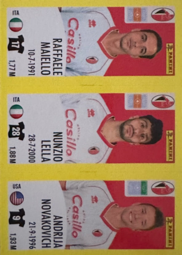 Calciatori Panini 2024/25 mancolista - Scegli figurina da 501 a 600