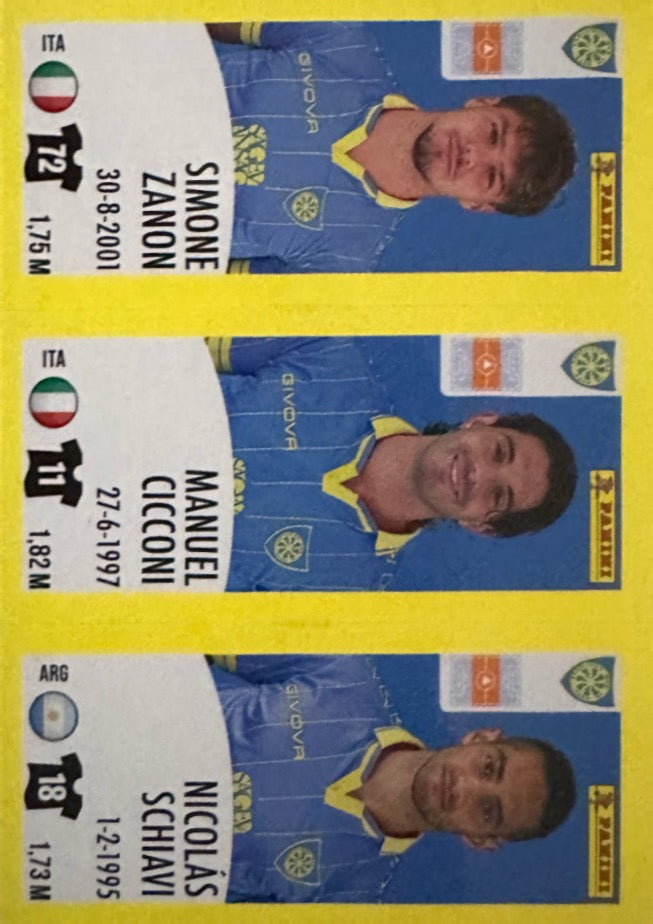 Calciatori Panini 2024/25 mancolista - Scegli figurina da 501 a 600