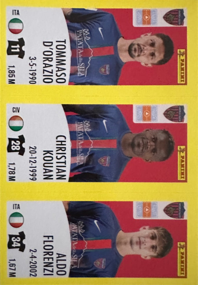 Calciatori Panini 2024/25 mancolista - Scegli figurina da 501 a 600