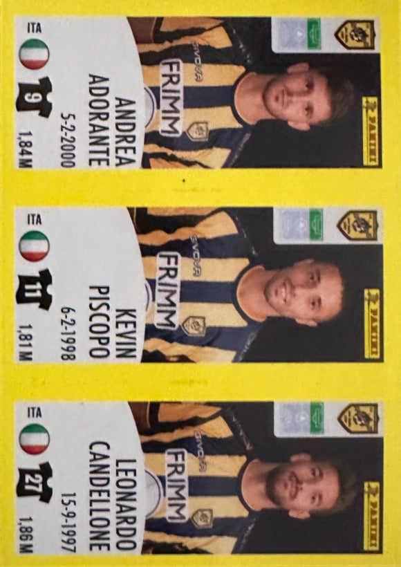 Calciatori Panini 2024/25 mancolista - Scegli figurina da 601 a 700