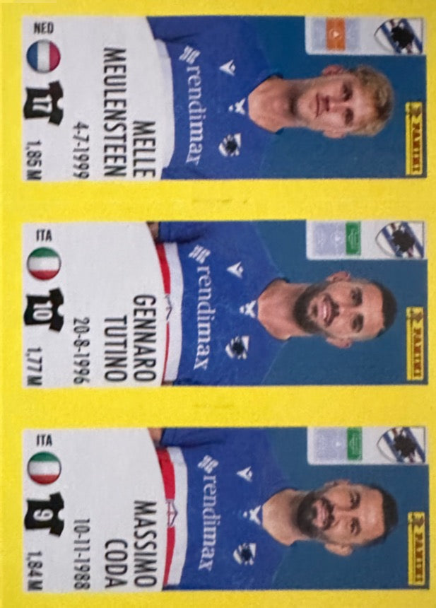 Calciatori Panini 2024/25 mancolista - Scegli figurina da 601 a 700