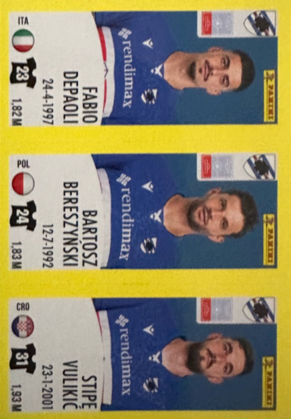 Calciatori Panini 2024/25 mancolista - Scegli figurina da 601 a 700