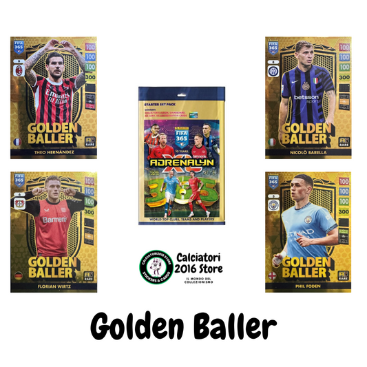 Adrenalyn XL Fifa 365 2025 mancolista - Scegli Card Golden Baller Invincible