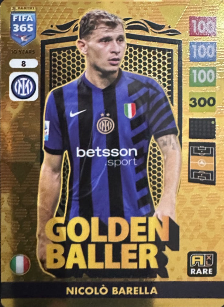 Adrenalyn XL Fifa 365 2025 mancolista - Scegli Card Golden Baller Invincible