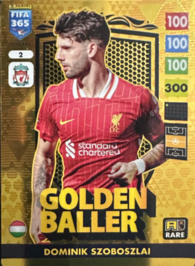 Adrenalyn XL Fifa 365 2025 mancolista - Scegli Card Golden Baller Invincible