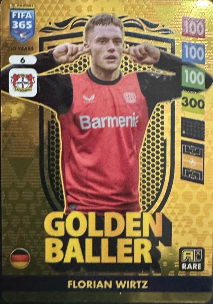 Adrenalyn XL Fifa 365 2025 mancolista - Scegli Card Golden Baller Invincible