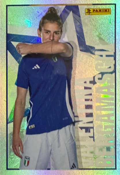 Calciatrici Panini 2024/25 mancolista - Scegli figurina da 301 a 322