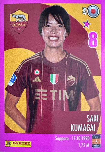 Calciatrici Panini 2024/25 mancolista - Scegli figurina da 201 a 300