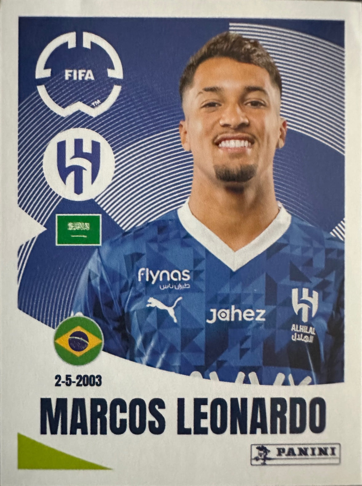 Fifa Club World Cup 2025 mancolista - Scegli figurina da 501 a 550