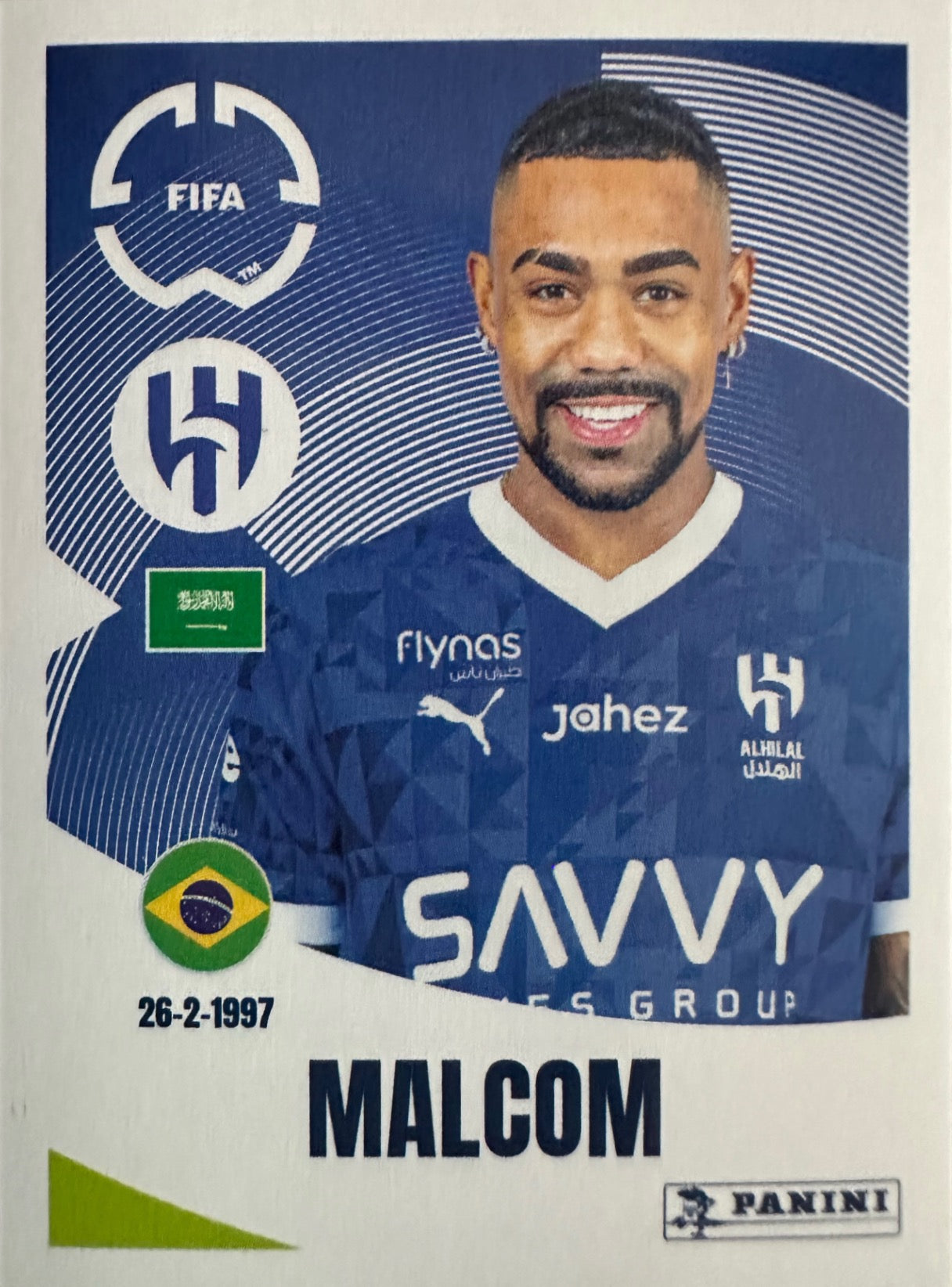 Fifa Club World Cup 2025 mancolista - Scegli figurina da 501 a 550