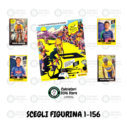 Tour de France 2026 - Scegli figurine stickers da da 1 a 156