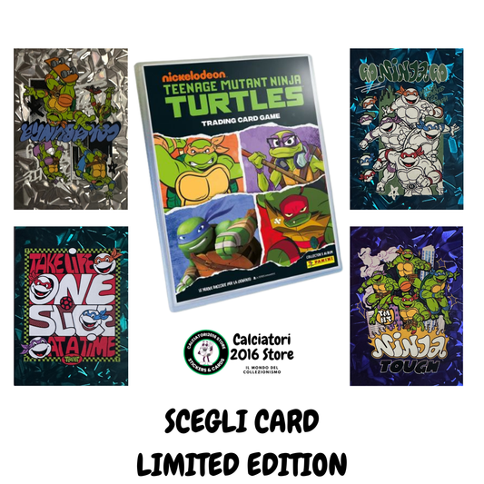 Turtles Panini Trading Card - Card Limited Edition a scelta