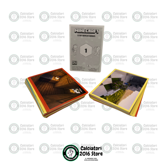 Minecraft Panini 2026 - Lotto 95 figurine diverse