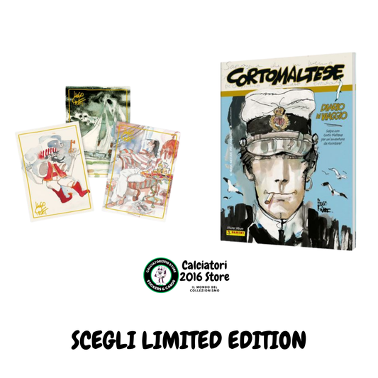 Corto Maltese Diario di viaggio 2025 Panini - Card Limited Edition ecoblister a scelta