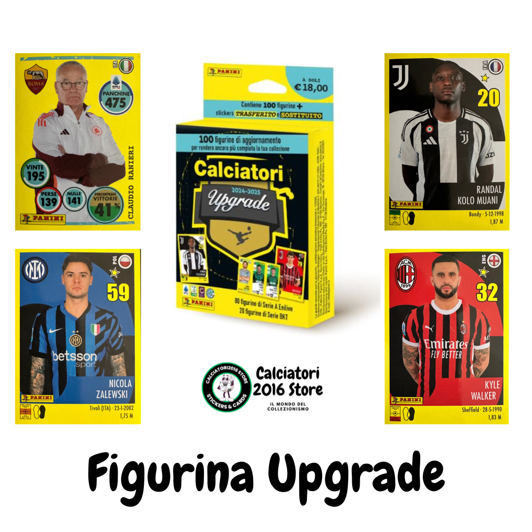 Calciatori Panini 2024/25 - Scegli figurina Upgrade Aggiornamenti