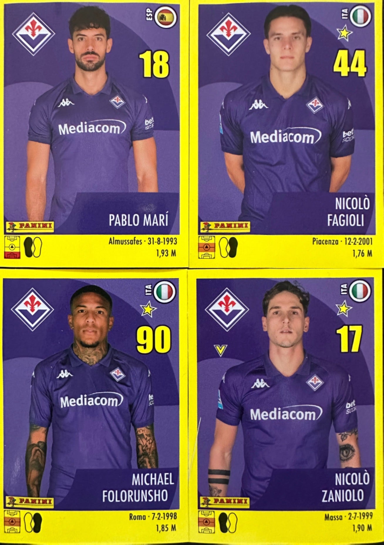 Calciatori Panini 2024/25 - Scegli Squadra Upgrade Aggiornamenti
