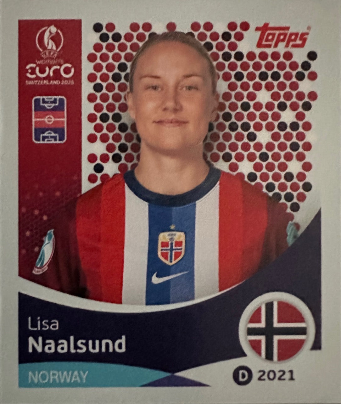 Women's Euro 2025 Switzerland - Scegli figurina da 1 a 100