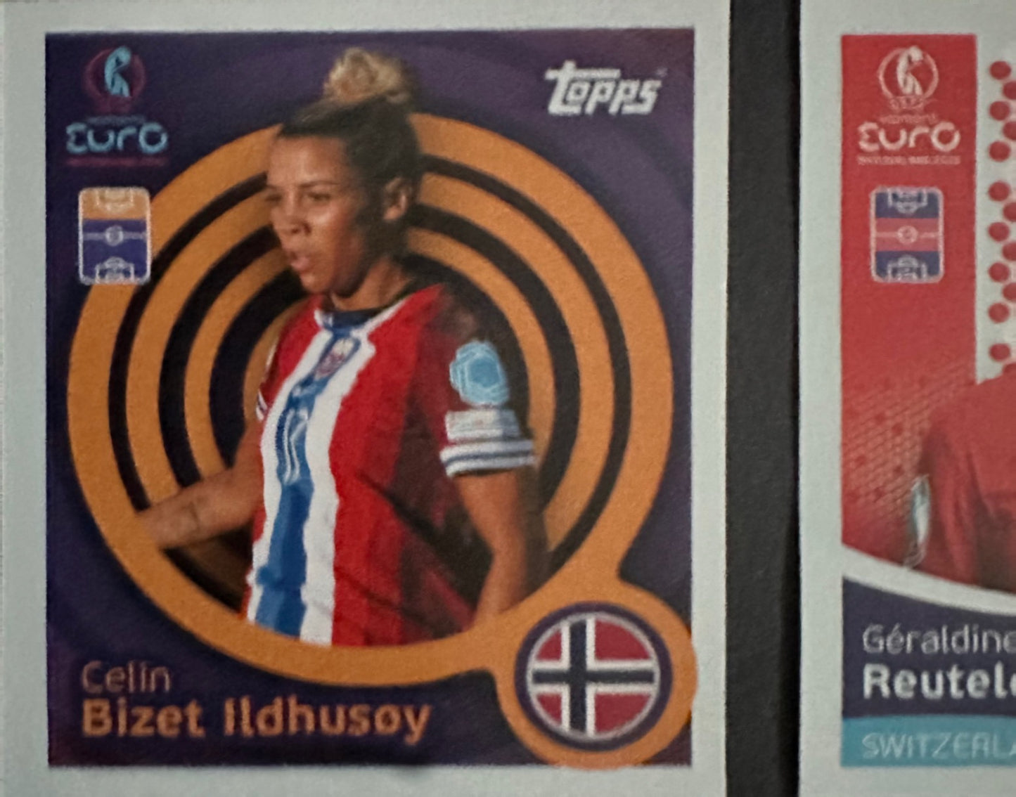 Women's Euro 2025 Switzerland - Scegli figurina da 1 a 100