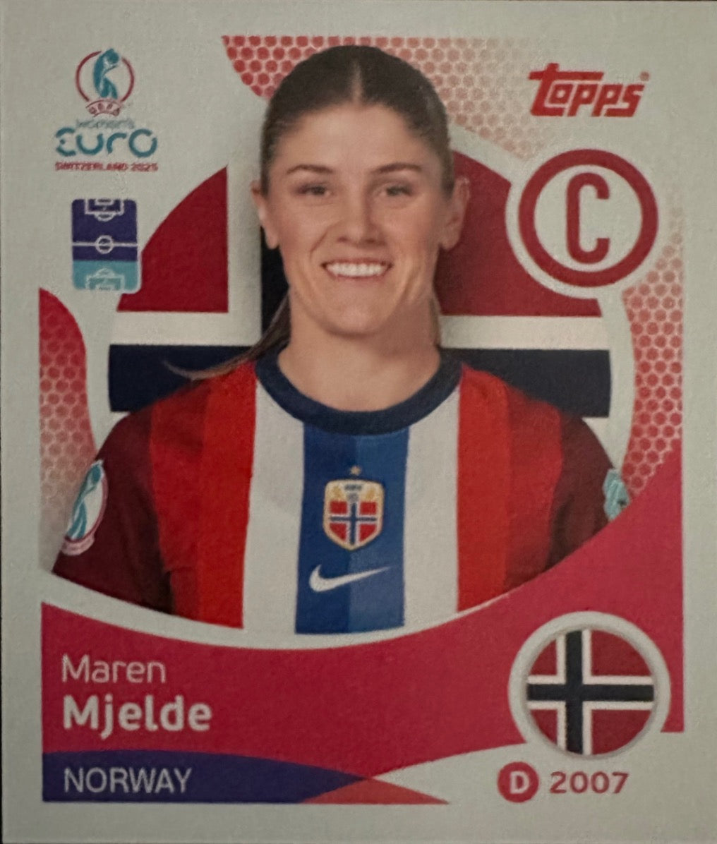 Women's Euro 2025 Switzerland - Scegli figurina da 1 a 100