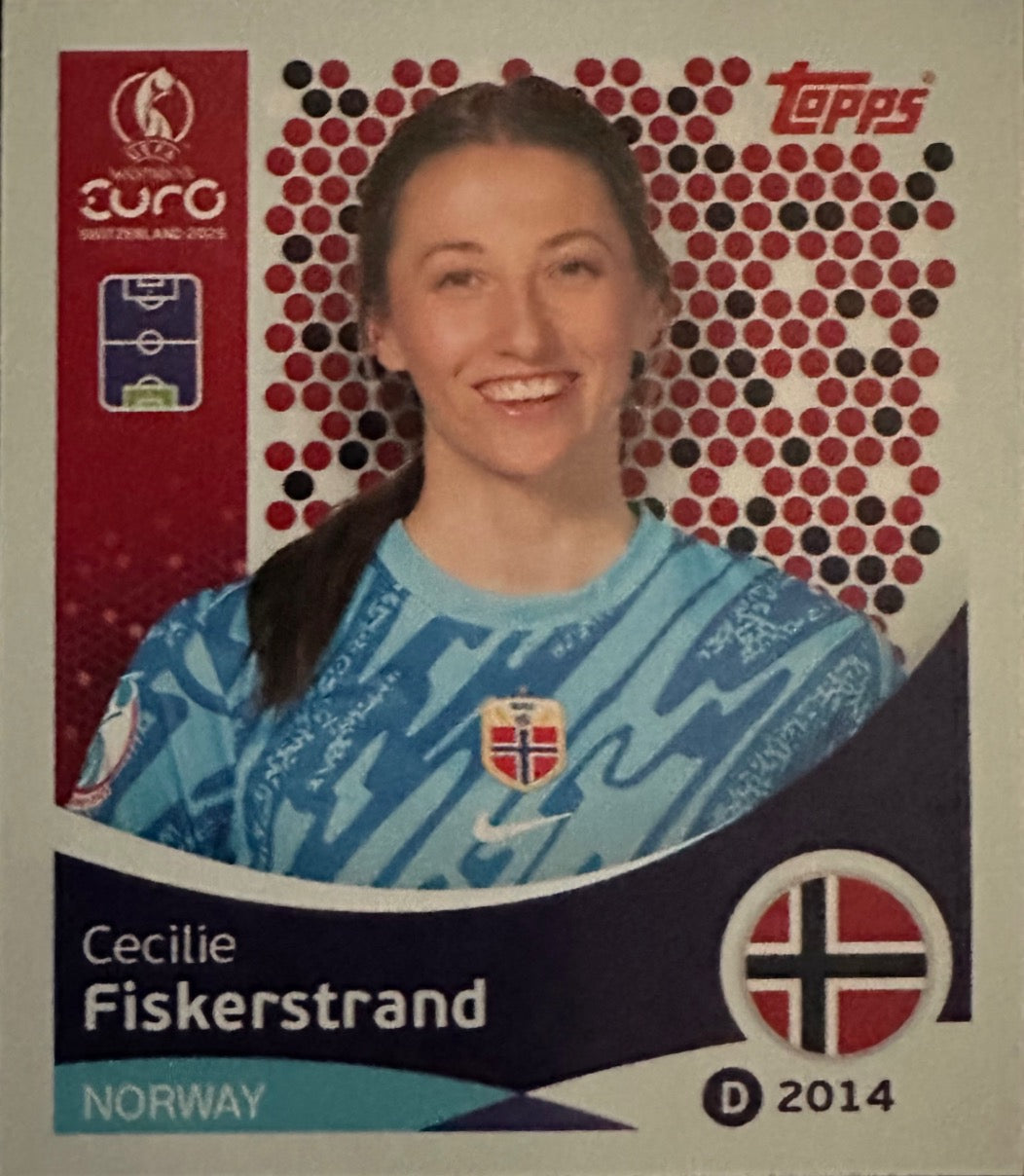 Women's Euro 2025 Switzerland - Scegli figurina da 1 a 100