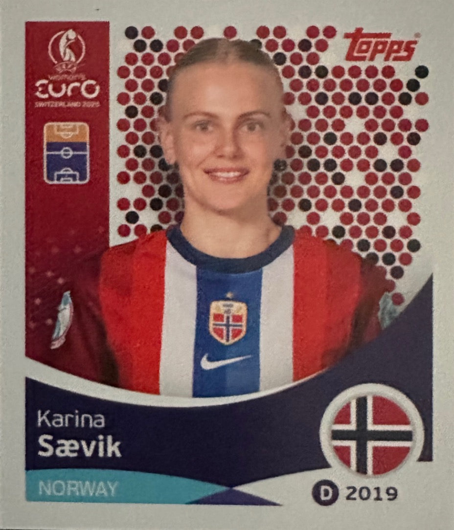 Women's Euro 2025 Switzerland - Scegli figurina da 1 a 100