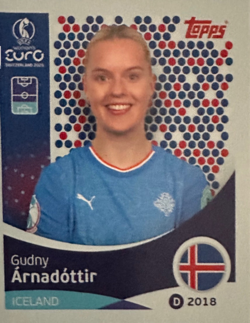 Women's Euro 2025 Switzerland - Scegli figurina da 1 a 100