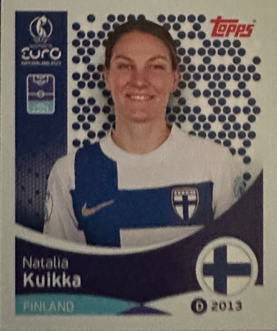 Women's Euro 2025 Switzerland - Scegli figurina da 1 a 100