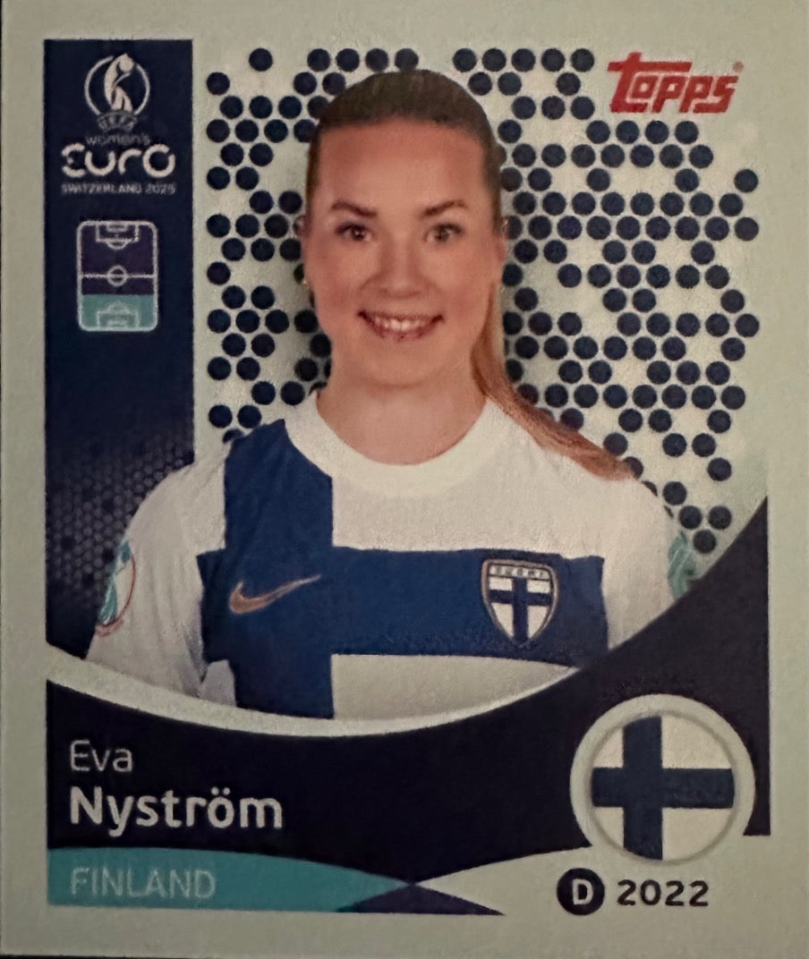 Women's Euro 2025 Switzerland - Scegli figurina da 1 a 100
