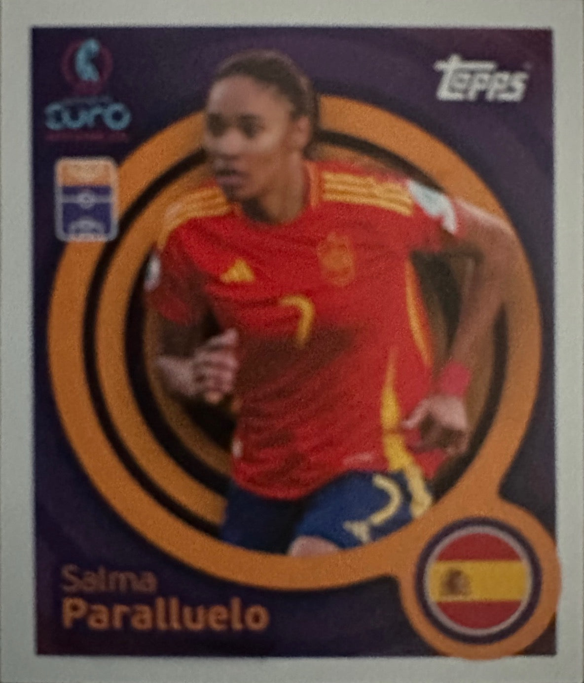 Women's Euro 2025 Switzerland - Scegli figurina da 1 a 100