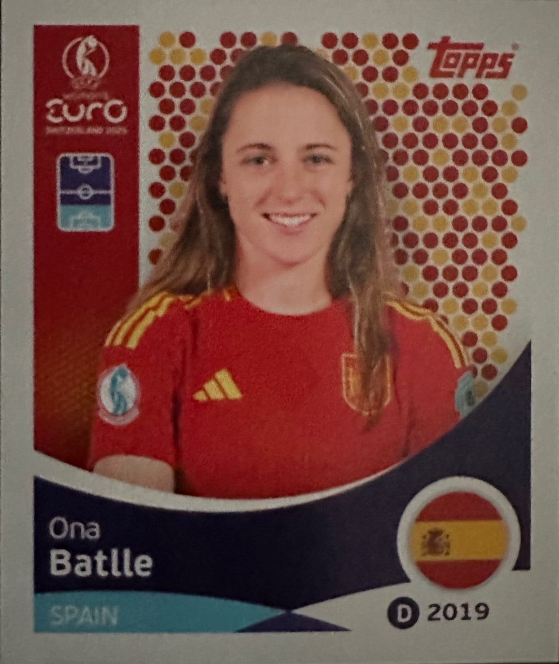 Women's Euro 2025 Switzerland - Scegli figurina da 1 a 100