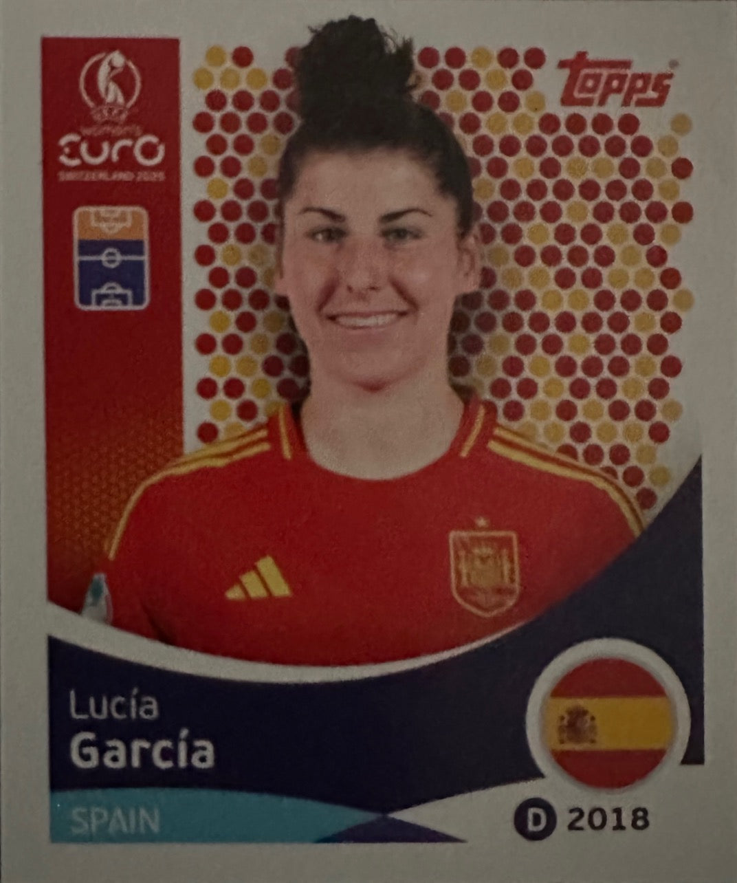 Women's Euro 2025 Switzerland - Scegli figurina da 101 a 200