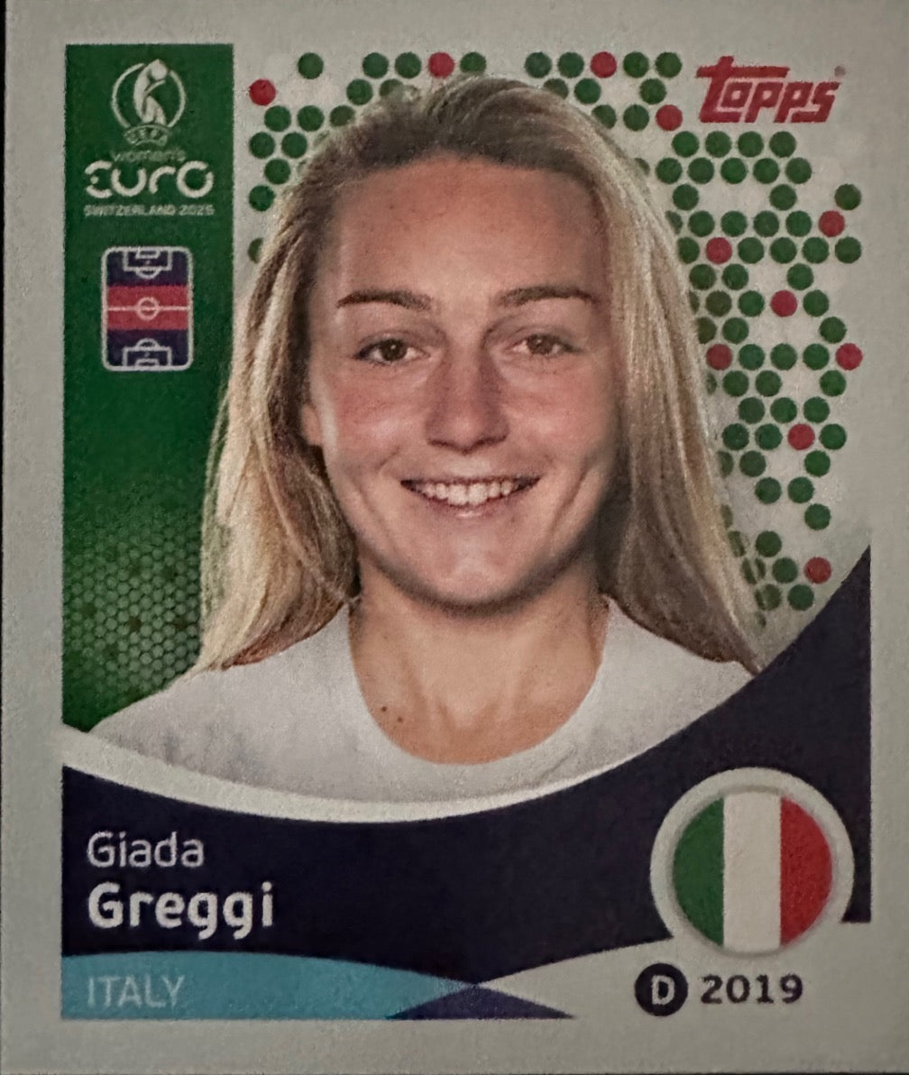 Women's Euro 2025 Switzerland - Scegli figurina da 101 a 200