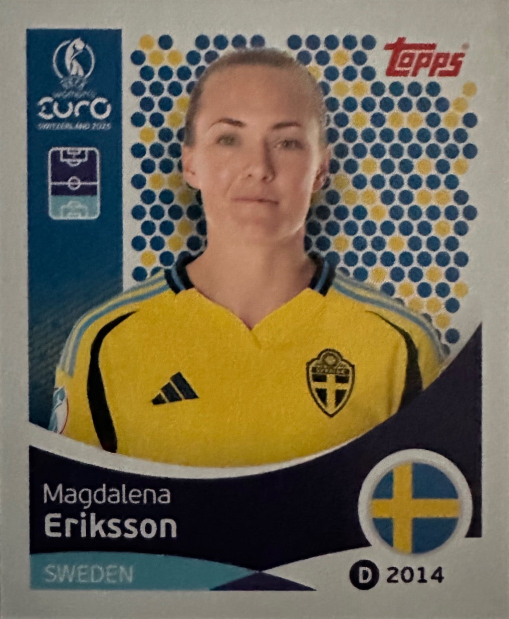 Women's Euro 2025 Switzerland - Scegli figurina da 201 a 300
