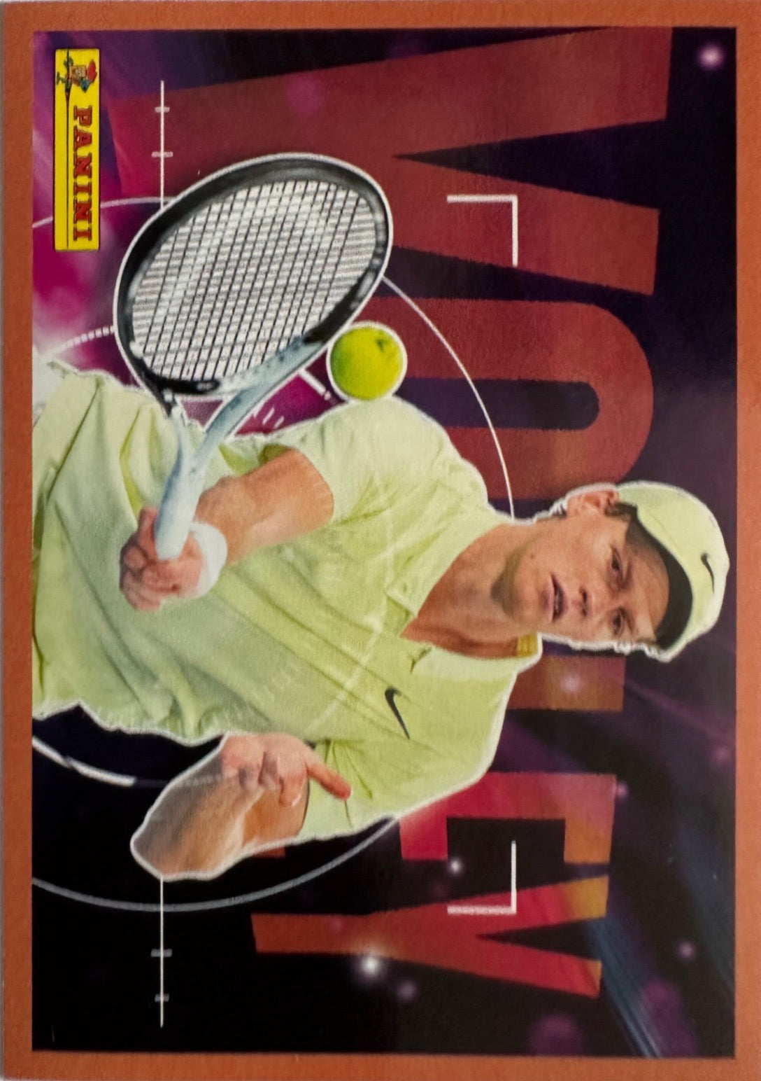 Jannik Sinner Panini 2025 mancolista - Scegli Figurina da 101 a 181 P1-P11