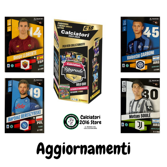 Calciatori panini 2022/23 - Scegli figurina CM-M-PM-P
