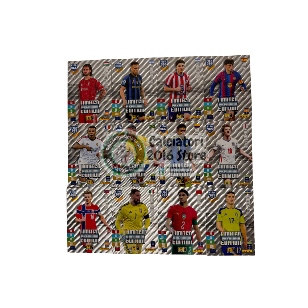Adrenalyn XL Fifa 365 2027 - Set completo 12 Limited Edition Premium