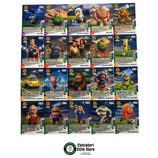 Adreinrot Calciatori Adrenalyn XL 2025/26 - Set completo 20 Card