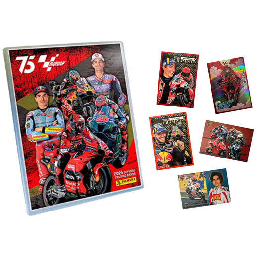 Moto GP 2024 Panini - Scegli card Parallele Red Blu