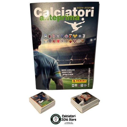 Calciatori Anteprima 2024/25 Panini - Album vuoto + Set completo 360 figurine