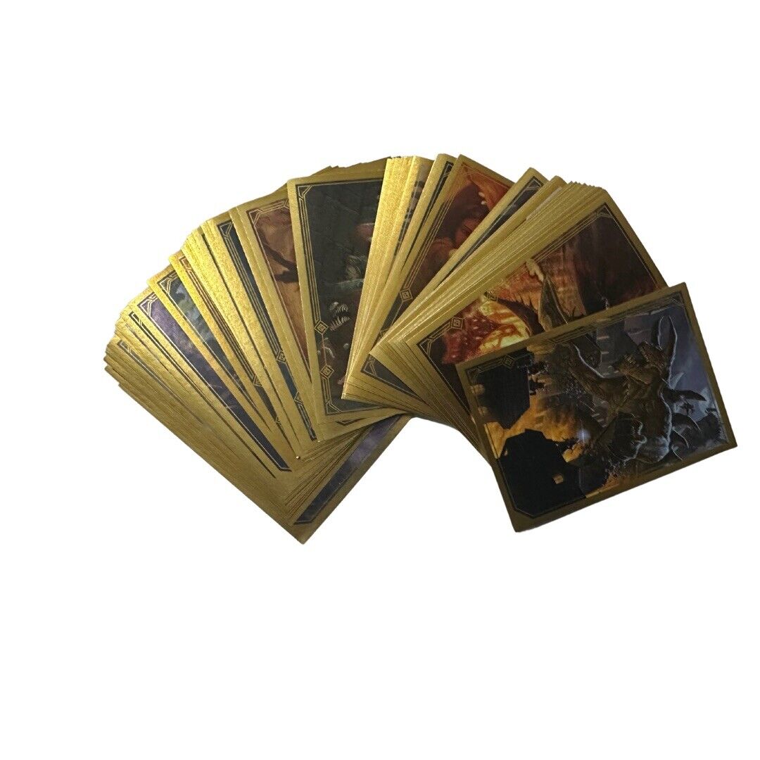 Dungeons & Dragons Panini 2024 - Set Completo 64 Parallele Gold