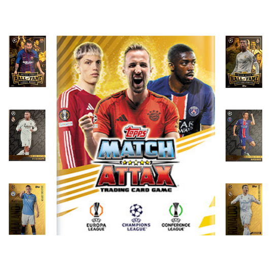 Match Attax 2024/25 - Scegli card Chrome Balck Gold Edge Hall of Hame