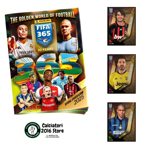 Fifa 365 2025 10 Years Panini - Mancolista Scegli figurina da 301 a 400