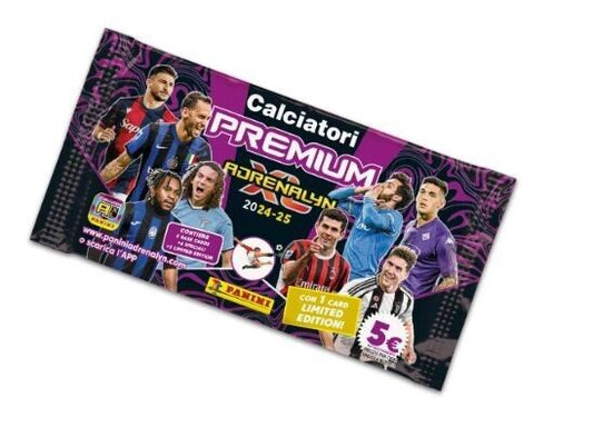 Calciatori Adrenalyn XL 2024-25 - 1 bustina Premium Limited Panini