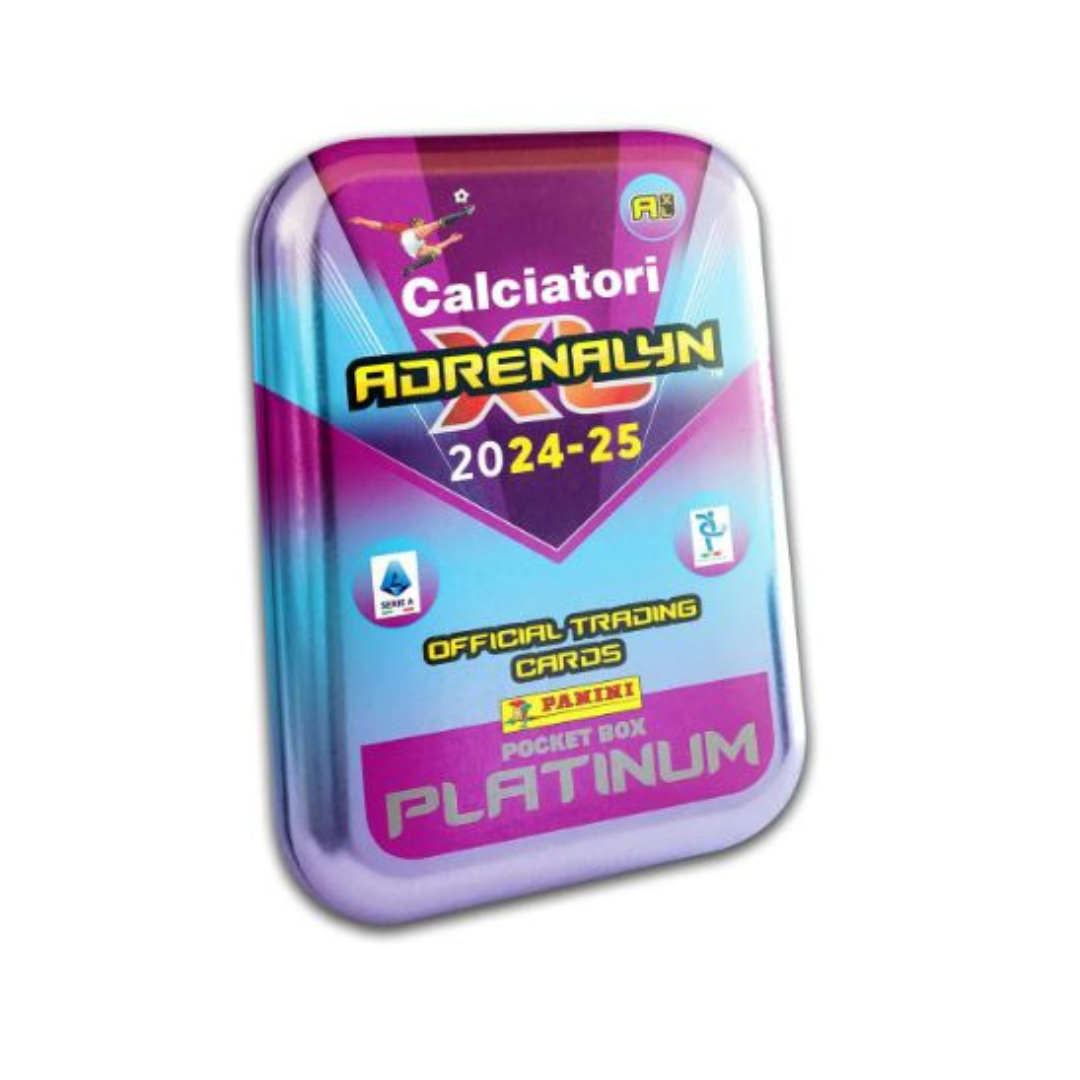 Calciatori Adrenalyn XL Calciatori 2024-25 - Pocket Box Platinum Tin Box