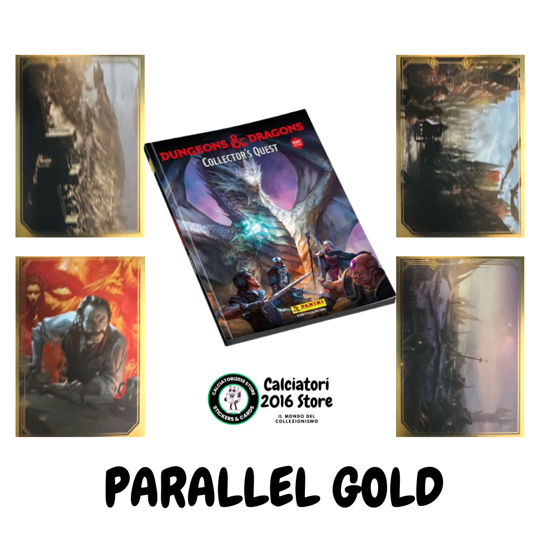 Dungeons & Dragons 2024 Panini - Mancolista Scegli figurina Parallel Gold