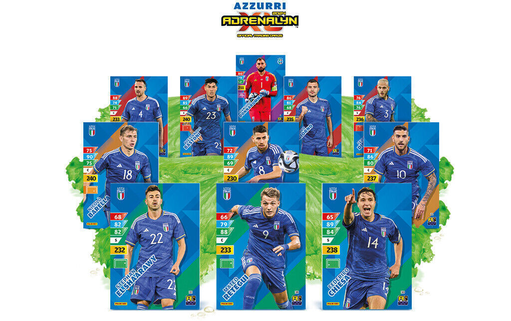 Adrenalyn XL Azzurri 2024- Scegli Card Da 55 a 108