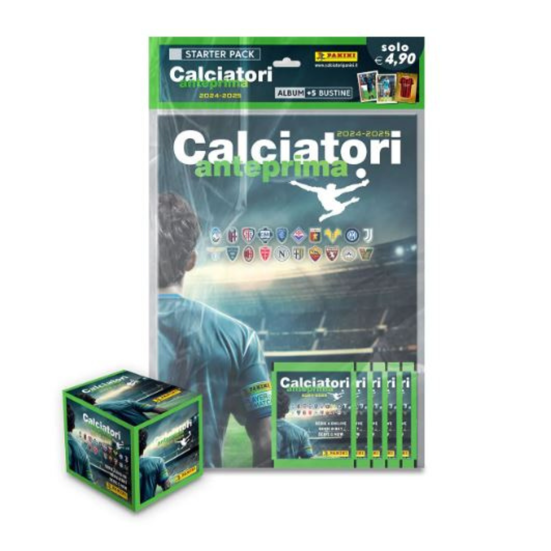 Calciatori Anteprima 2024/25 Panini - Starter Pack + Box 36 Bustine