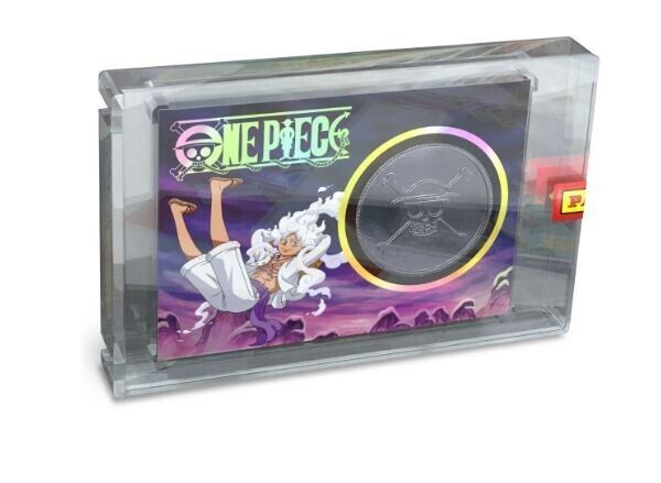 One Piece Treasure Box Official Card Panini - Medallion Card Limited SILVER